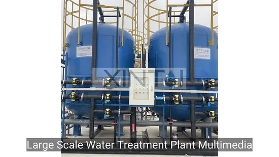 Industrial Modular Water Treatment Plant Multimedia Filters+Reverse Osmosis Purification Plant Pure Water RO Drinking Water Plant Seawater Desalination